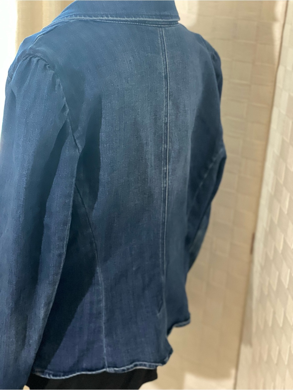 I.N.C. International Concepts Dark Blue Denim Blazer Size XL - Picture 4 of 11